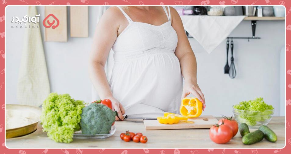 تغذیه و رژیم غذایی مناسب در ماه هشتم بارداری